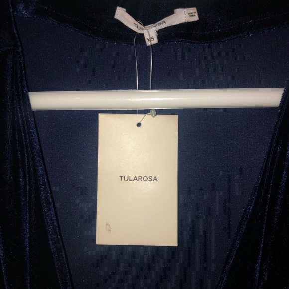 Tularosa Velvet Wrap Dress - Picture 4 of 5